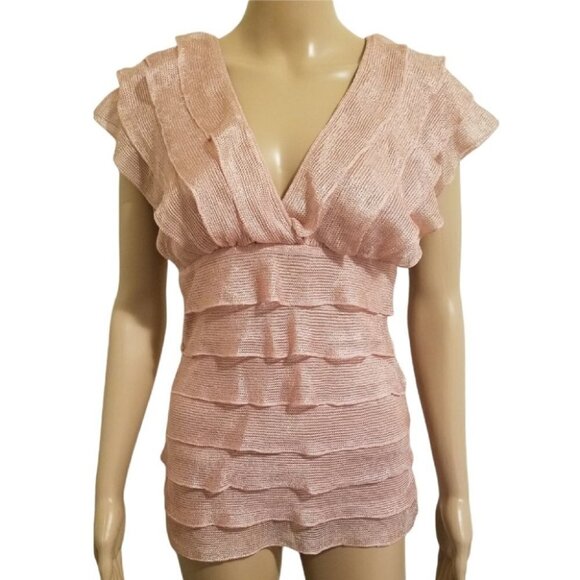 Ruffle Top by Studio M - Picture 1 of 5